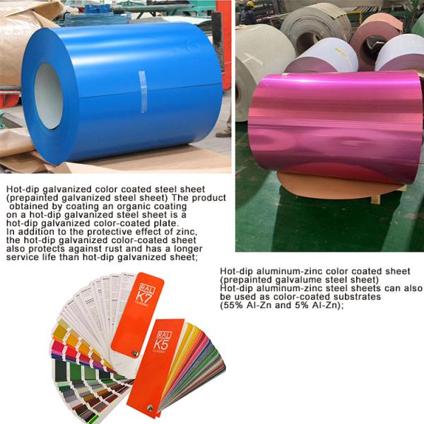 Manufacture PPGI PPGL Color Coated Steel Coil for Punching Processing Service within SGCC/CGCC Grade
