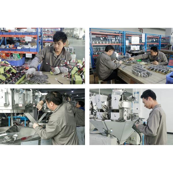 Waterproof 10 Head Multihead Weigher For Weighing Frozen Food