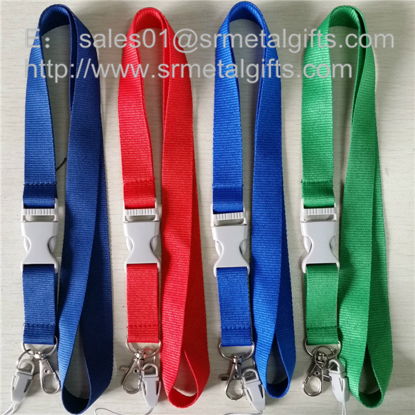 Colored polyester neck ribbons