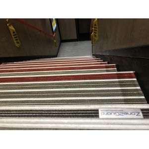 China Red Commercial 2.35mm 18mm Entrance Barrier Matting wholesale