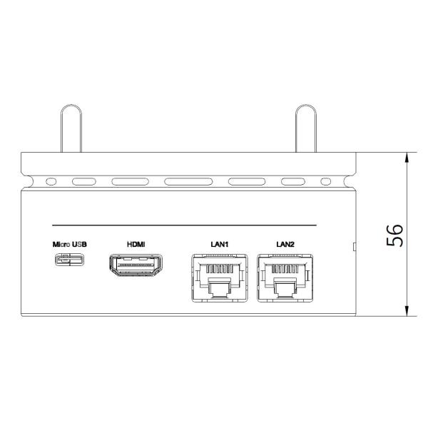Jetson TX2 Industrial Embedded Pc 8G 128 Bit LPDDR4