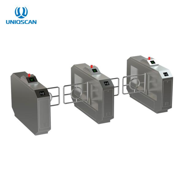 Quality Double Brushless DC Moter Bridge Swing Barrier Turnstile Remote Access Control System for sale
