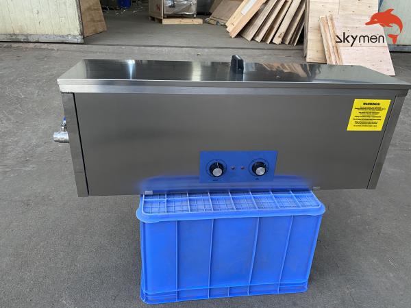 Quality Basket Equipped Ultrasonic Gun Cleaner SUS304 Tank Drain Value For Long Rifle for sale