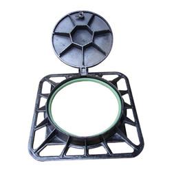 China Customized Ductile Iron Manhole Cover From Casting Foundry on sale