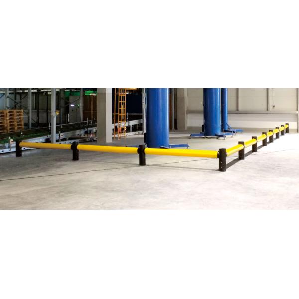 Flexible Pedestrian Barrier  Anti-Collision Guardrails Warehouse Safety Barrier Traffic Guardrails
