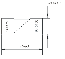 IEC Standard 250V 3.6x10mm 5x20mm 6x30mm Fast Blow Ceramic Tube Fuse Miniature Cartridge Fuse 5A For Divine Lighting