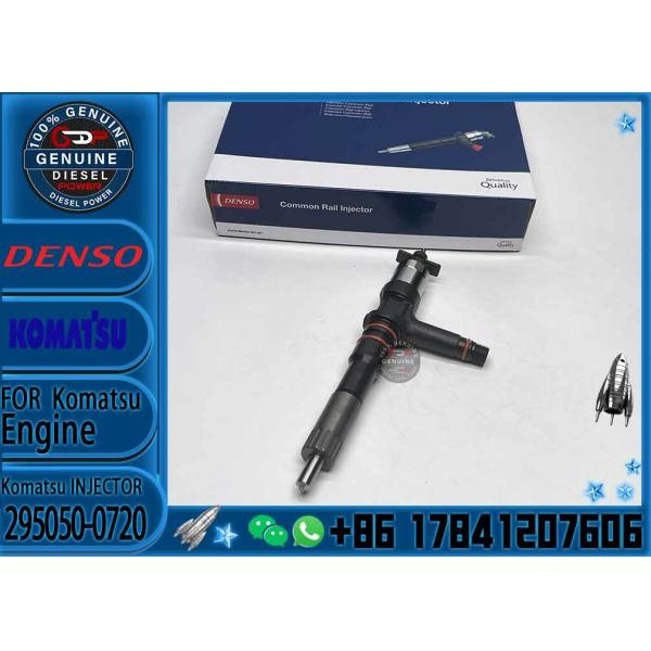 Good Quality Common Rail Injector 295050-0720 6252-11-3100 For KOMATSU PC490-10/PC490-11/HM300-3/HM300-5