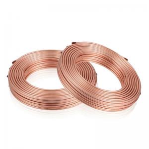 China Refrigeration Copper Tube Copper Pipe Capillary Copper Tube Air Condition And Refrigerator Copper Pipe on sale