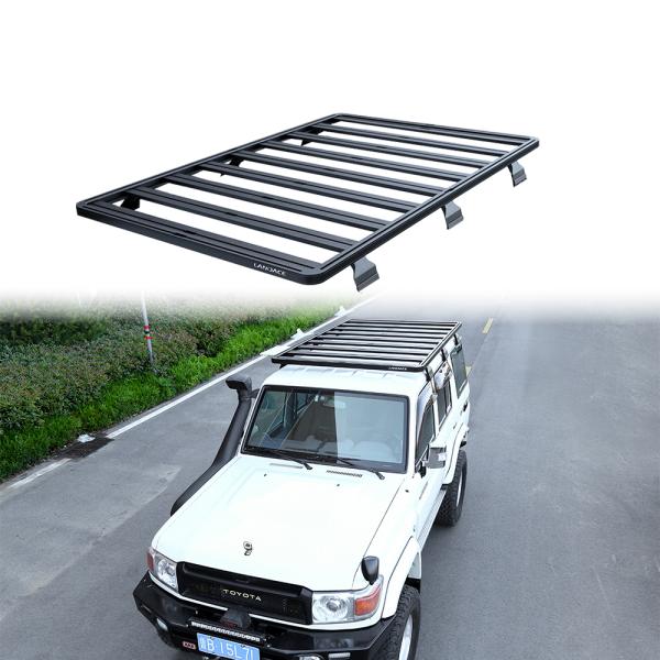 Payment T/T Process Laser Cutting Powder Coated Aluminum Alloy Roof Basket for LC76