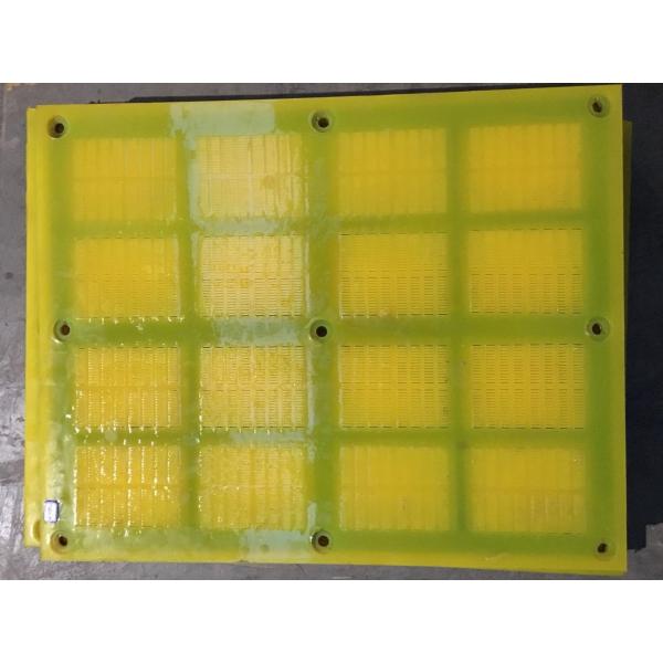 Sand And Gravel Industrial Polyurethane Dewatering Screen Mesh With Bolt