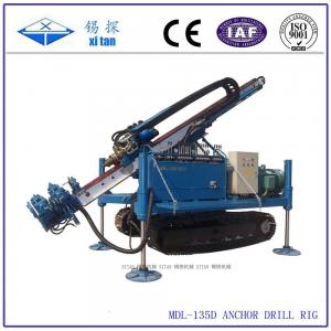 China Hydraulic Power Head Anchor Drilling Rig , Jet Grouting Drilling MDL - 135D wholesale