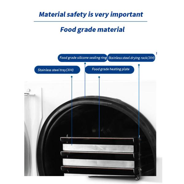 CE 5kg 6Kg Small Freeze Dryer 110V Mini Vacuum Lyophilizer For Lab