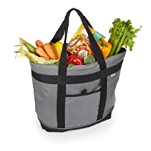 Gray Insulated Cooler Bag HD Thermal Soft Sided Insulated Cooler