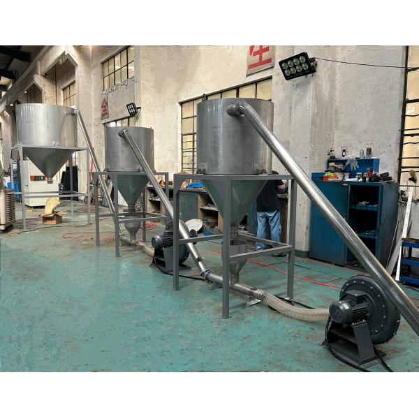 150-500kg/H Output PVC Compound Powder Die Cutting Granulating Line PVC Pelletizing Production Line 3 Degree Air Cooling System