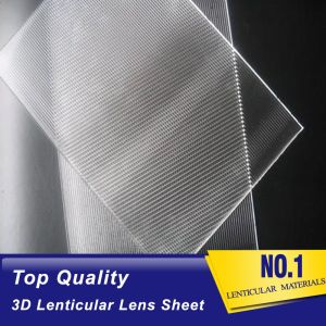 Cyprus PET Lenticular Lens Blanks 3D Sheets Flip Action Motion 60 LPI Lenticular