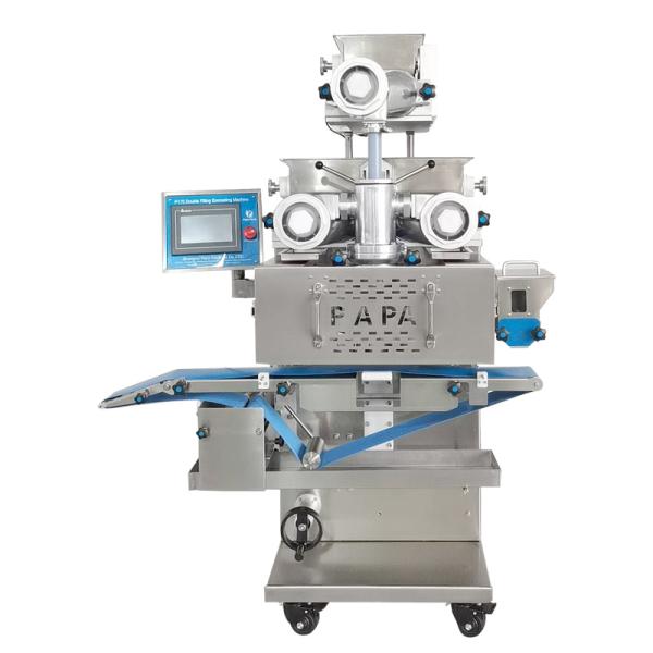 Two-Tone Teardrop Stuffed Cookies Automatic Encrusting Machine 5000-6000pcs/h Capacity