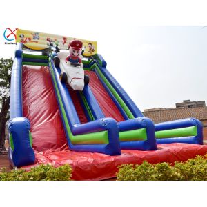 China Commercial Inflatable Mario Theme Inflatable Slide Pvc Inflatable Castle wholesale