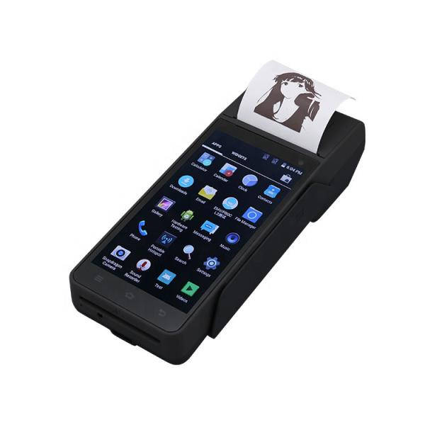 Quality FP605 EMV Android Portablet gprs Biometric Device with fingerprint pos machine with printer for sale