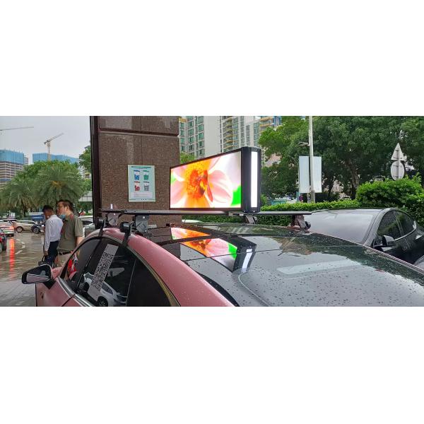 P5 OEM Double Sided Taxi Roof Top Sign Digital Taxi Tops Dynamic Wind Resistant