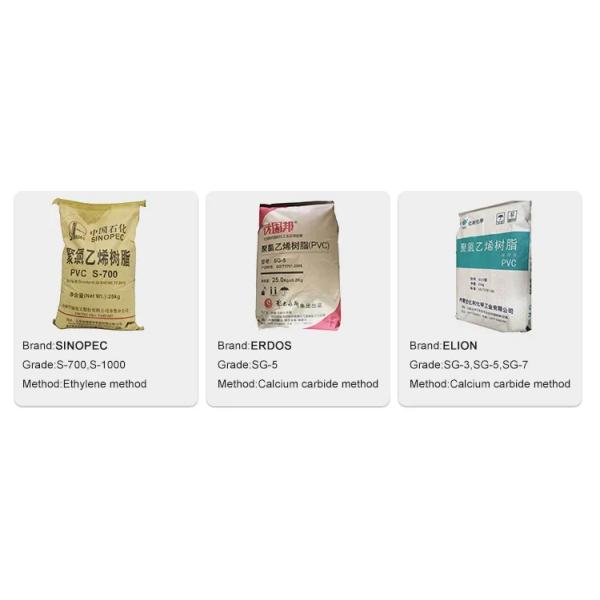 Flexible Rigid Seals PVC Plastic Powder Polyvinyl Chloride Resin