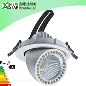 50w Elephant nose design LED Downlights, Adjustable LED shopping hall lights