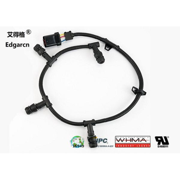 Diesel Glow Plug Engine Wiring Harness Pa66 Material In Black Color Iatf16949