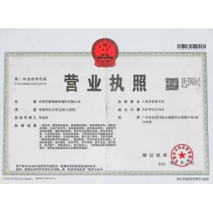 Dongguan Xinwei Clothing Accessories Co.,Ltd. Certifications