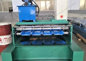 China 380v Roof Trapezoidal Sheet Roll Forming Machine For Ppgi wholesale