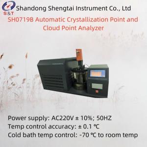 China Automatic Crystallization Point And Cloud Point Analyzer AC220V±10% 50HZ wholesale