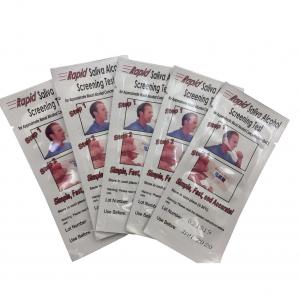 China 25strips/Box Saliva Alcohol Test Strips At Home wholesale