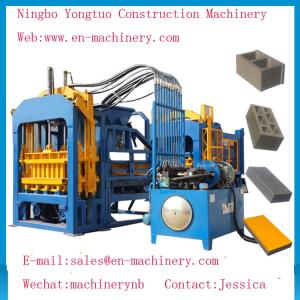 China Economical PLC Control System automatic 4-15 Cement Concrete Block Making Machine wholesale