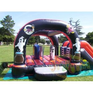China Inflatable Bouncer / INFLATABLE jump / inflatable jungle palm tree bouncer wholesale