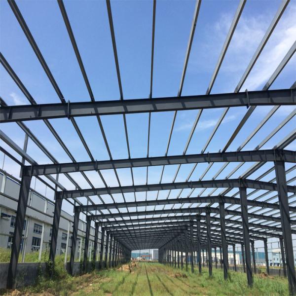 BS Steel Building Frame Q235 Q345 Prefabricated Workshop Buildings