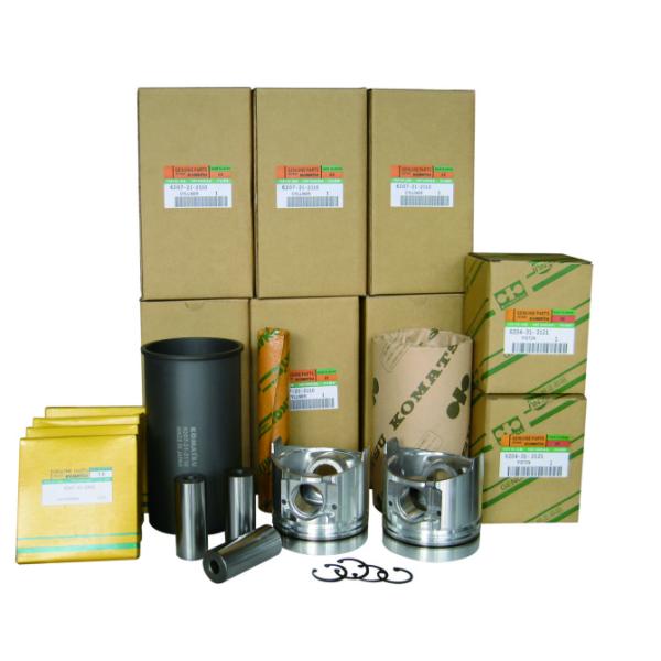 Kobelco Excavator 6D34 Engine Cylinder Sleeves Mitsubishi Excavator Spare Parts