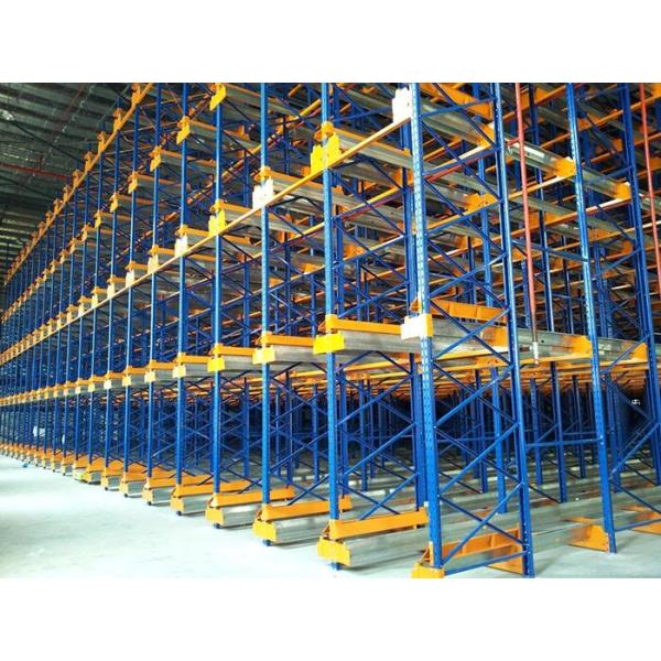 Warehouse Mobile Radio Shuttle Racking System Automation Material Handling