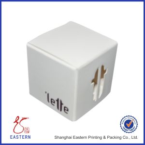 China White Concise Pantone Printing Macaron Paper Box With Logo Window wholesale