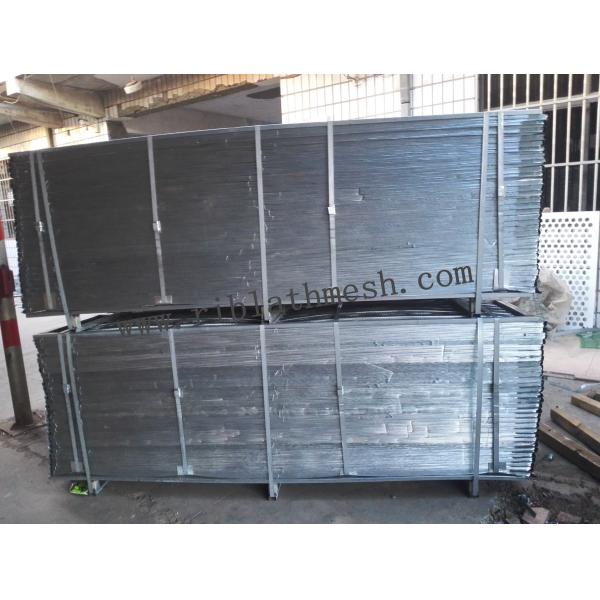 Galvanised Rib Lath Mesh For Plaster Walls / Suspended Ceilings