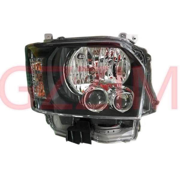 Quality Car Black ABS Plastic Refit HID Head Lamps For Toyota Hiace 2014 for sale