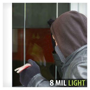 China Shelter Proof Uv Window Film , Unidirectional Perspective Shatterproof Window Film wholesale