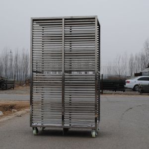 China Stainless Steel Pastry Rack Trolley 300kg Bakery Cooling Rack Trolley wholesale