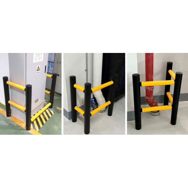Building Post Safety Barrier Polygon Anti-Collision Guardrails Warehouse Safety Barrier