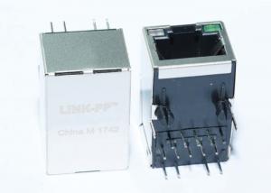 China ARJ11D-MDSH-A-B-GLU2 Single Port RJ45 With Integrated Magnetics For ATM Switches wholesale