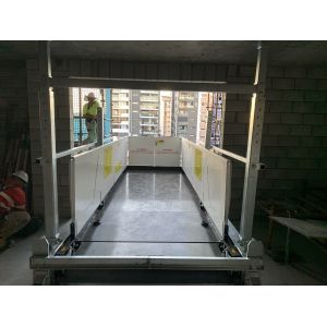 Movable 4000mm Construction Loading Platform With Easy Locking System