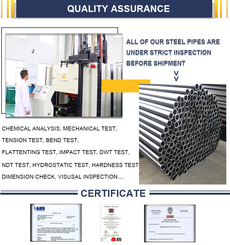 ASTM A312 TP304L Stainless Steel Tube 2MM Thickness Small Diameter