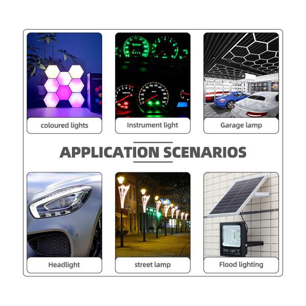 100 120 500 1000W 3030 LED Grow Light Aluminum PCB Board