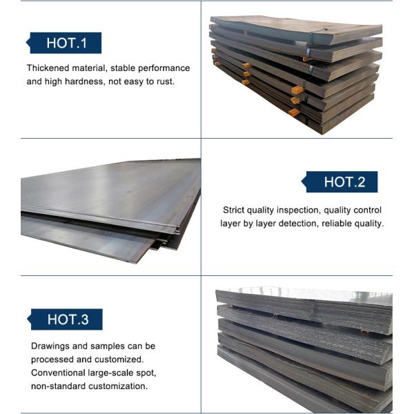 Ar500 Armor Ar400 Wear Resistant Steel Plate Abrasion Resistant