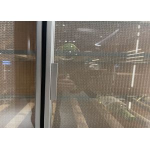 Smooth Surface Finish Modern Laminated Mesh Wire Glass