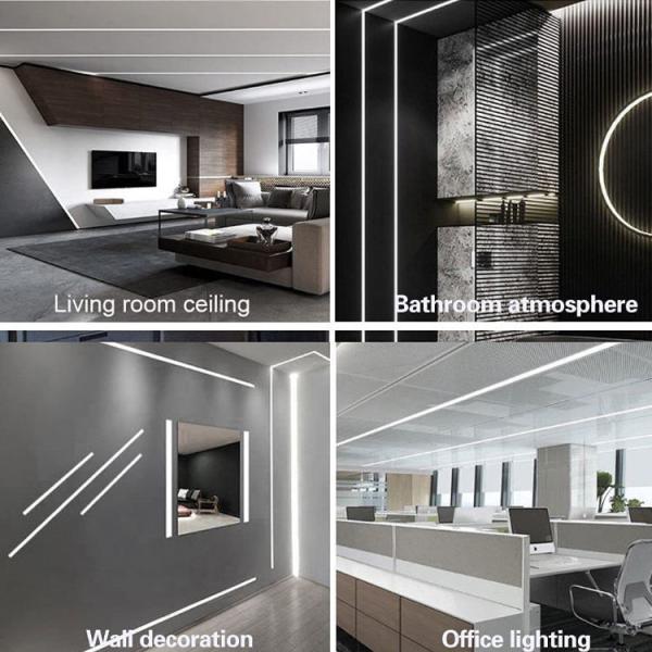 120 Degree Beam Angle 220V COB LED Strip With Adjustable Color Temperature 2700K-6500K