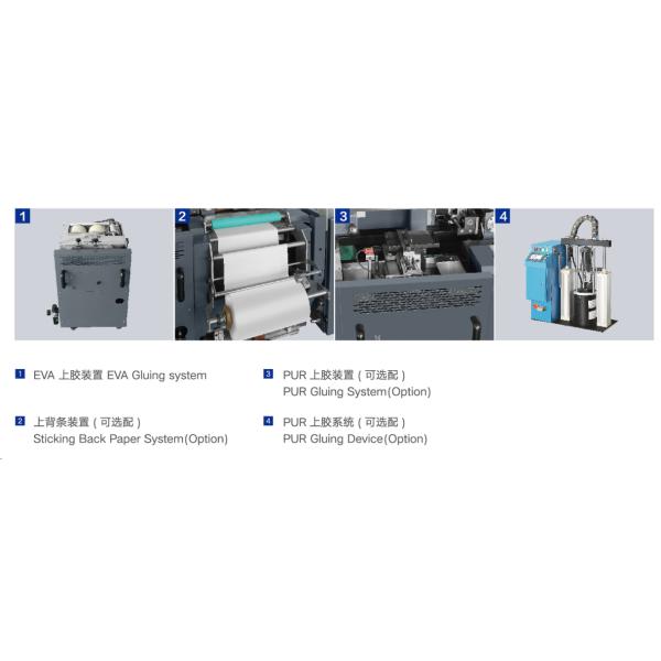 Intelligent Book Binding Machine Fully Automatic CNC Binding Machine 14KW Powerful