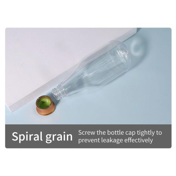 Sealing Type Cosmetic PET Bottle Customized Empty Hand Sanitizer Bottles With Filp Cap